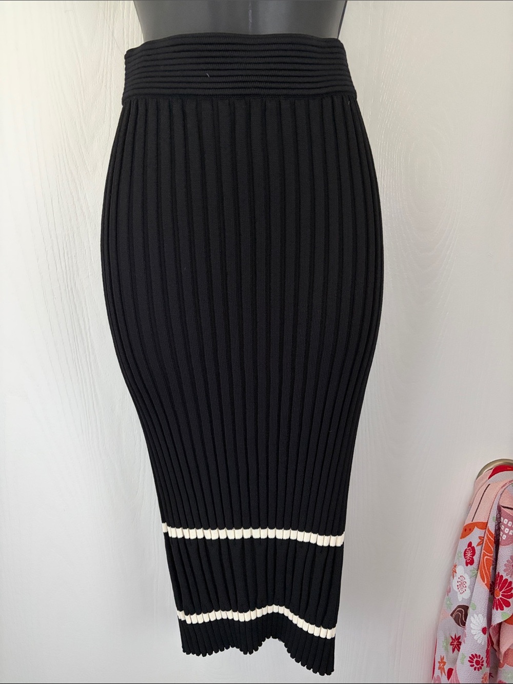 Rachel Rachel Roy Ribbed Pencil Skirt